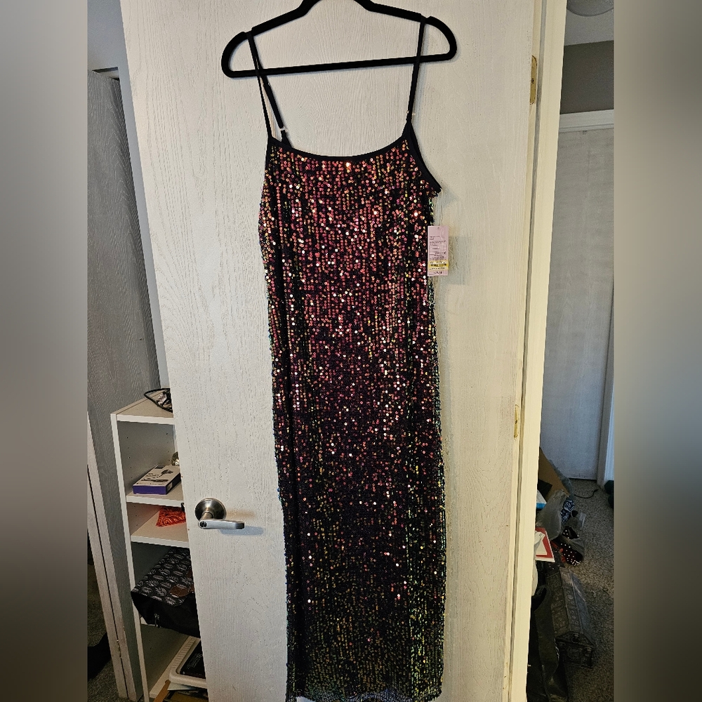 Target sequin tank dress